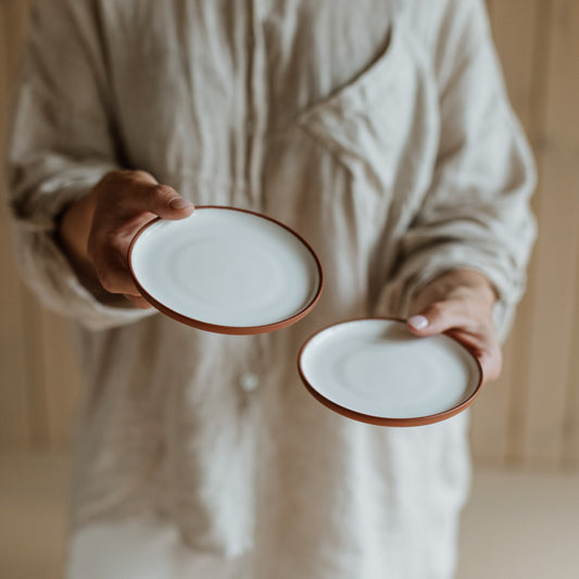 Small plate set x 2 · Earth