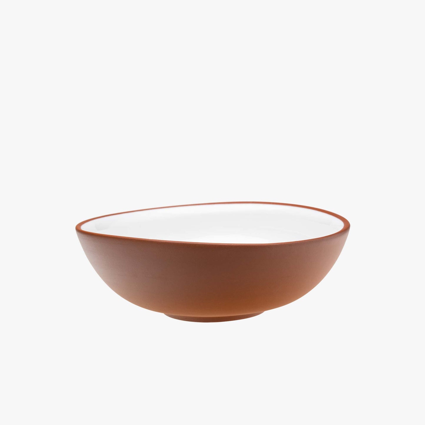 Bowl 2.0L curved white · Earth