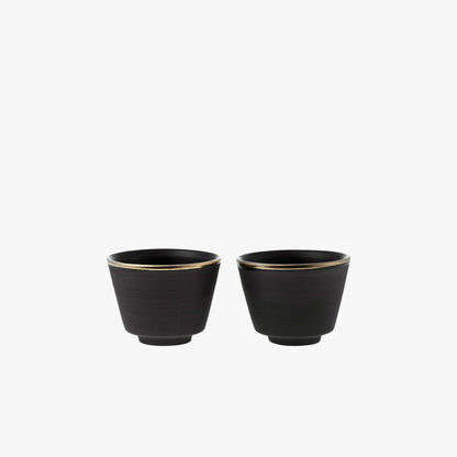 Espresso cup set · Eclipse Gold